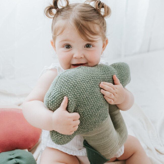 Knitted Cushion Brucy The Broccoli - Decorative Pillows - 4