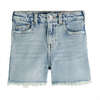 Bleach Denim Shorts, Blue - Shorts - 1 - thumbnail