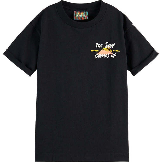 Desert Graphic Pocket T-Shirt, Black