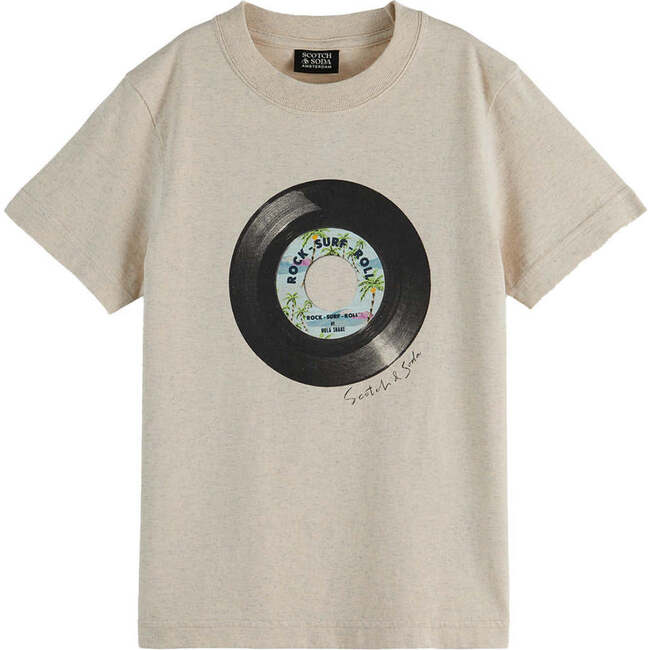 Record Graphic T-Shirt, Off White