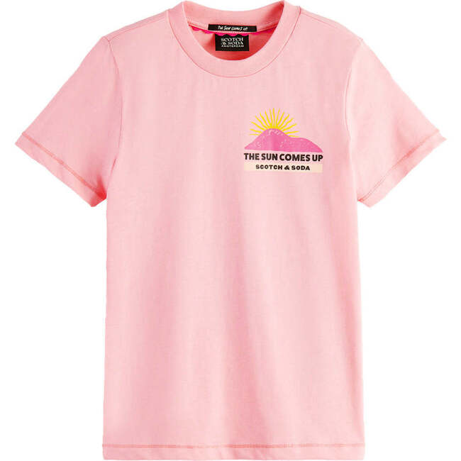 Desert Logo Graphic T-Shirt, Pink