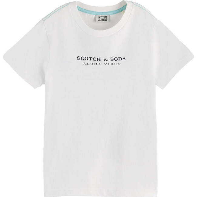Aloha Logo T-Shirt, White