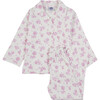 Kitten Pajama, Pink / Cat Print - Pajamas - 1 - thumbnail