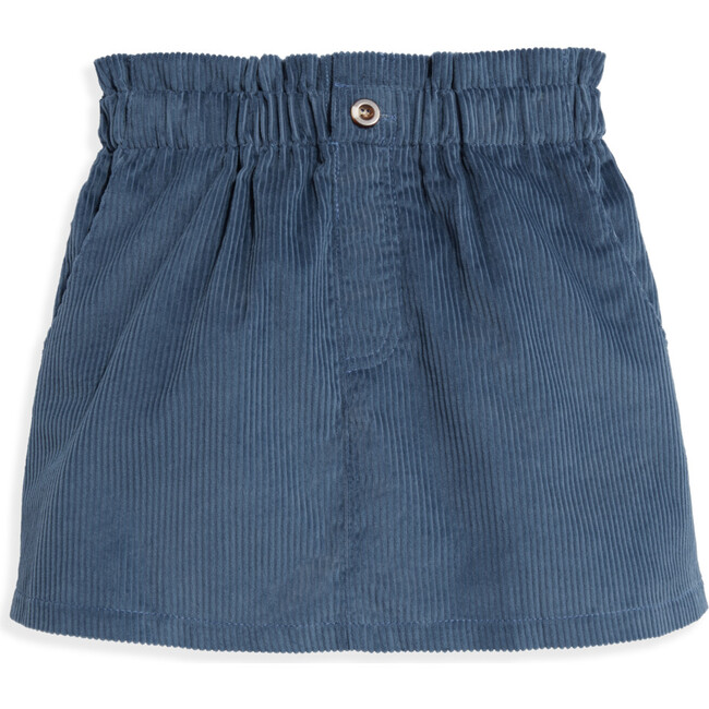 Paperbag Skirt, Moonlight Blue Cord