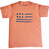 FLAG T-shirt, Retro Orange - Tees - 1 - thumbnail
