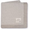 Stipple Blanket, Taupe - Blankets - 1 - thumbnail