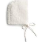 Herringbone Bonnet, Cream - Hats - 1