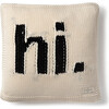 Hi Pillow, Black - Pillows - 1 - thumbnail