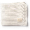 Herringbone Blanket, Cream - Blankets - 1 - thumbnail