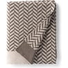 Zima Herringbone Throw Taupe - Throws - 2