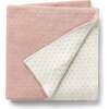 Dotty Baby Blanket, Pale Pink - Blankets - 2