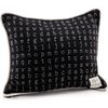 ABC Accent Pillow Case, Black - Pillows - 1 - thumbnail