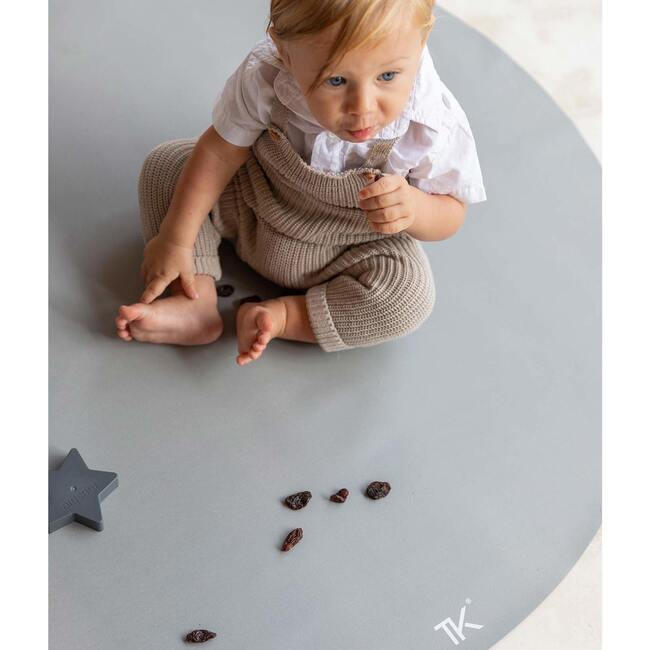 High Chair Splat Mat, Naturals, Storm - Playmats - 4