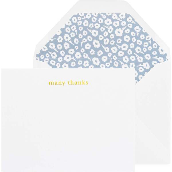 Many Thanks Boxed Set, Floral - Sugar Paper Desk & Stationery | Maisonette