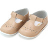 Baby Birdie Leather T-Strap Mary Jane, Latte - Mary Janes - 1 - thumbnail