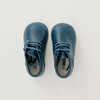 Baby James Leather Lace Up Shoe, Navy - Boots - 3