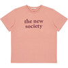 Women's Logo Print Short Sleeve Tee, Pink - Tees - 1 - thumbnail