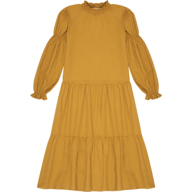 Women's Brigitte Dress, Yellow - Dresses - 1