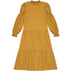 Women's Brigitte Dress, Yellow - Dresses - 1 - thumbnail