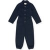 Women's Martin Jumpsuit, Navy - Rompers - 1 - thumbnail