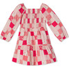 LS Hattie Dress, Crimson Love Patchwork Print - Dresses - 2 - thumbnail