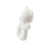 Velour Rattle Ring, White - Rattles - 4