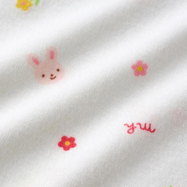Slip-On Short-Sleeve Onesie Bodysuit, Pink Flower - Onesies - 4