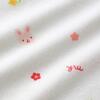 Slip-On Short-Sleeve Onesie Bodysuit, Pink Flower - Onesies - 4 - thumbnail