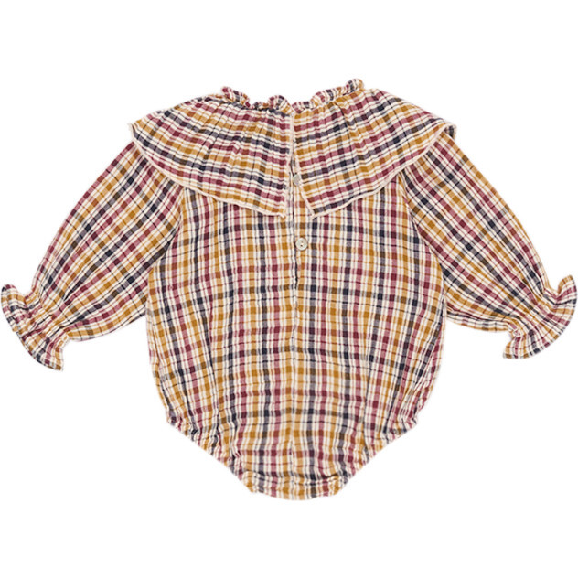 Benerice Baby Romper, Plaid - Rompers - 5