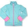 Juliet Jacket, Mint & Pink - Jackets - 1 - thumbnail
