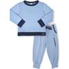 River Jogger Set, Blue & Navy - Mixed Apparel Set - 1 - thumbnail