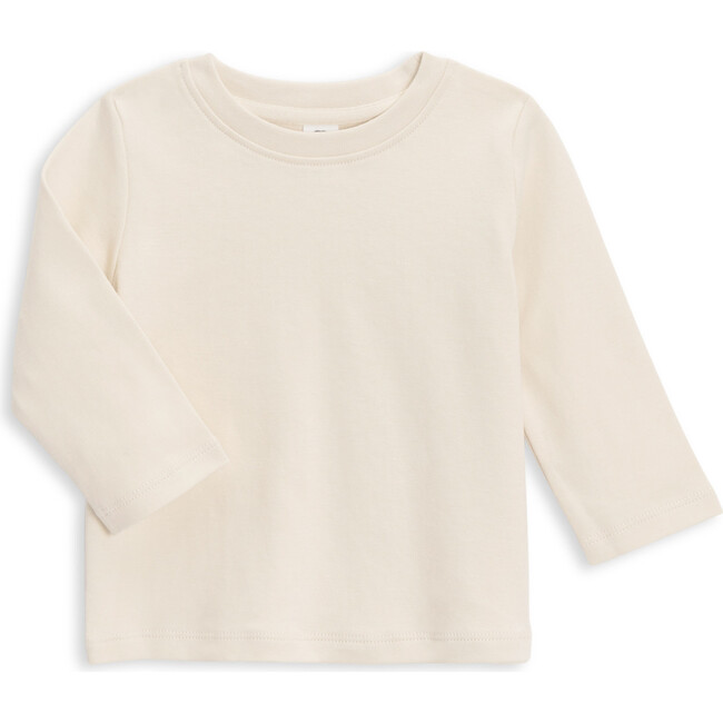 Turk Long Sleeve Tee, Natural - Shirts - 1