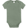Classic Short Sleeve Bodysuit, Thyme - Onesies - 1 - thumbnail