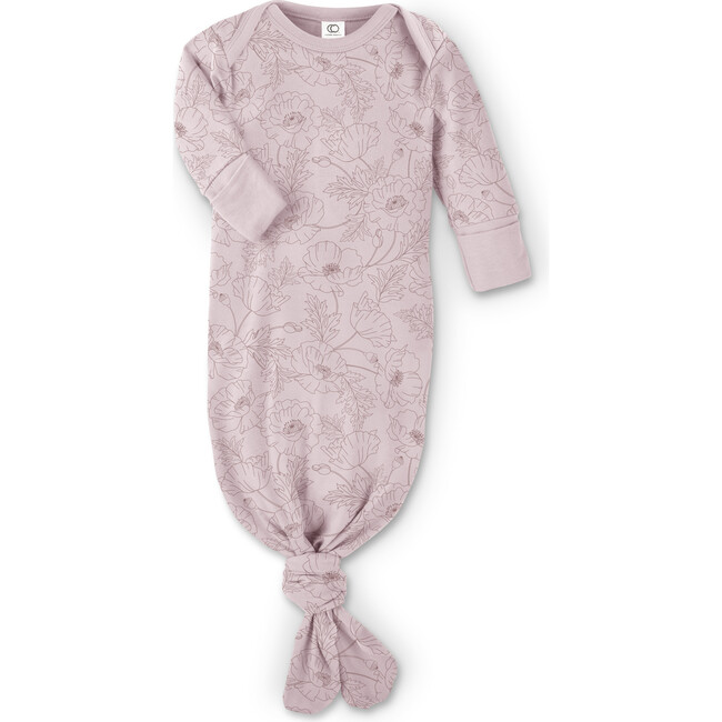 Landry Gown, Poppy Floral/Lavender