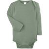 Classic Long Sleeve Bodysuit, Thyme - Onesies - 1 - thumbnail