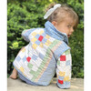 Kids 2y Vintage Quilt Jacket, Coastal Blue Florals - Jackets - 2