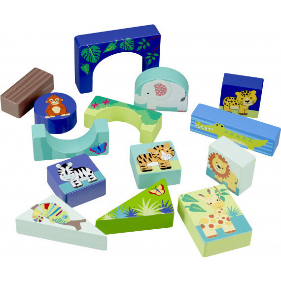 Jungle Animal Block Puzzle - Wooden Puzzles - 3