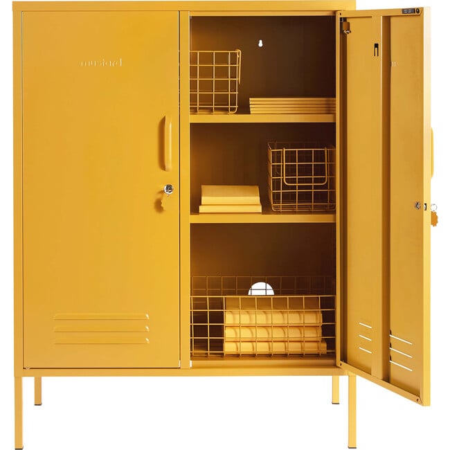 The Midi Locker, Mustard - Storage - 3