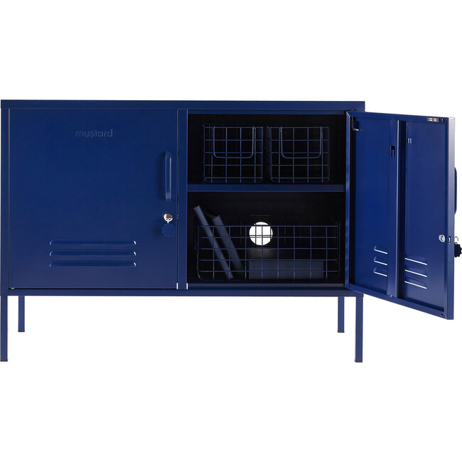 The Lowdown Locker, Navy - Storage - 4