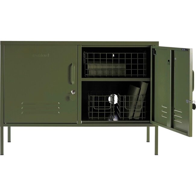 The Lowdown Locker, Olive - Storage - 7