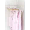 Kids Clip Hangers, Blush - Storage - 2