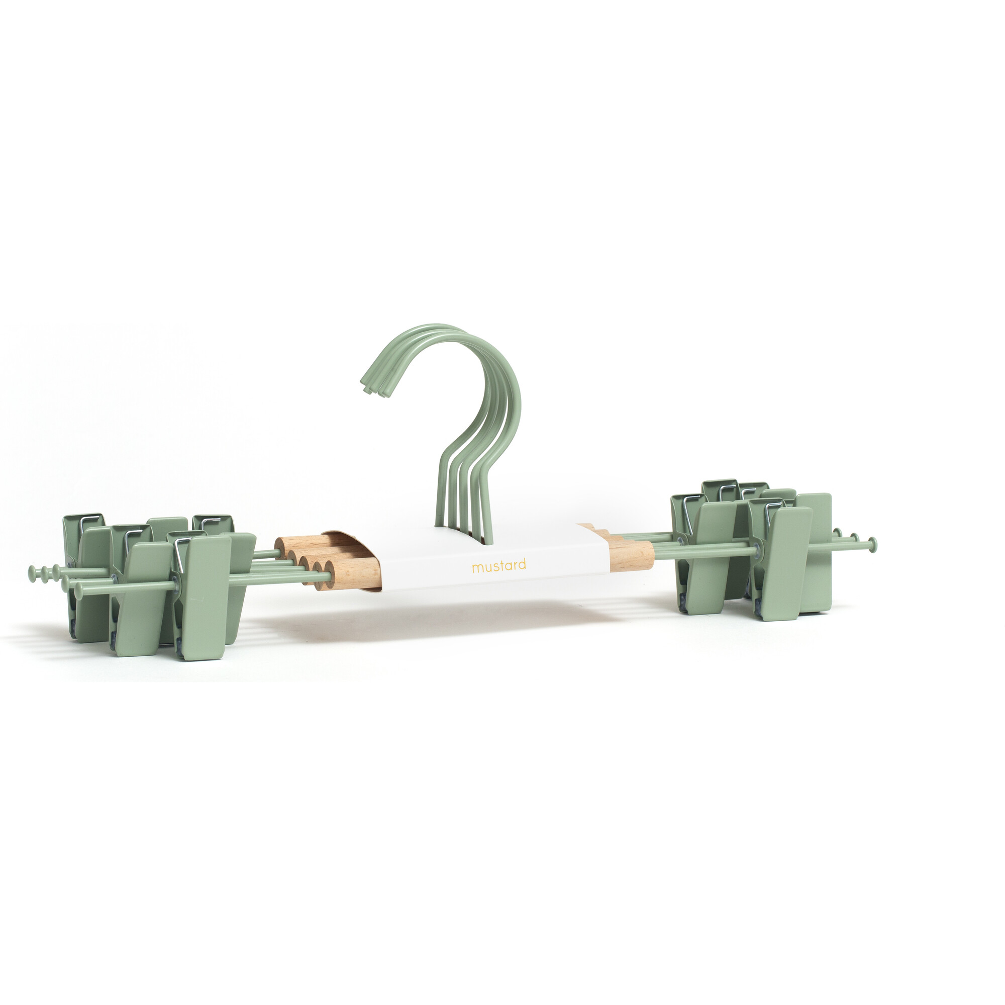 Adult Clip Hangers, Sage - Storage - 1