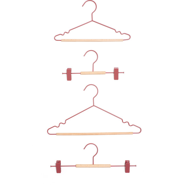 Adult Clip Hangers, Berry
