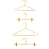 Adult Clip Hangers, Mustard - Storage - 3