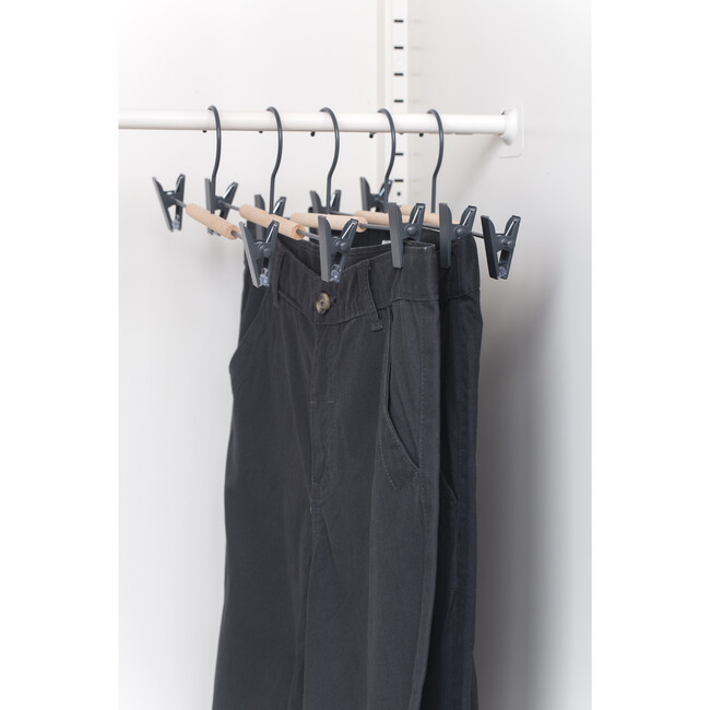Adult Clip Hangers, Slate - Hangers - 2
