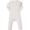 Fog LS Modal Romper, Grey - Bodysuits - 2