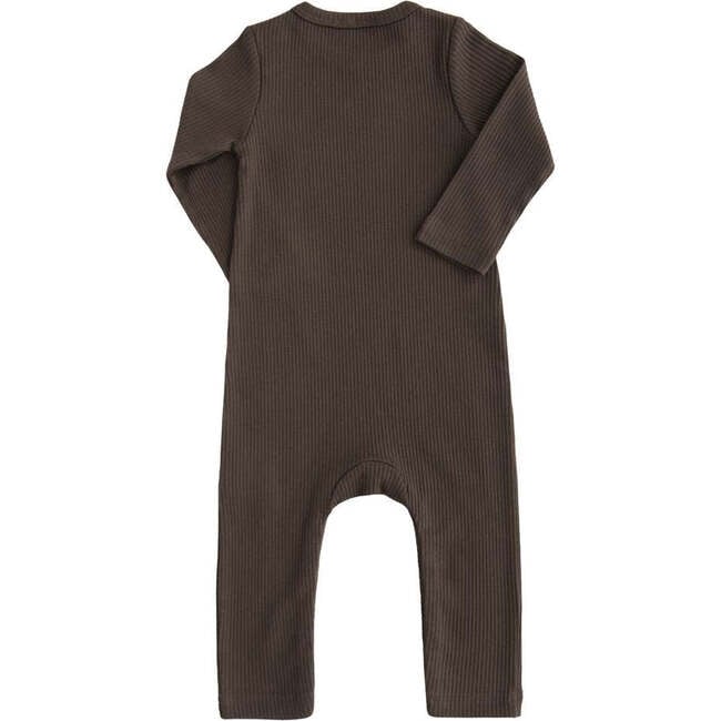 Oak LS Modal Romper, Brown - Bodysuits - 2