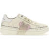 Spray Mickey Logo Sneakers, Gold - Sneakers - 2