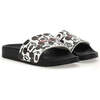 Mickey Mouse Logo Beach Slides, Black - Sandals - 1 - thumbnail