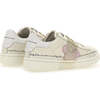 Spray Mickey Logo Sneakers, Gold - Sneakers - 3